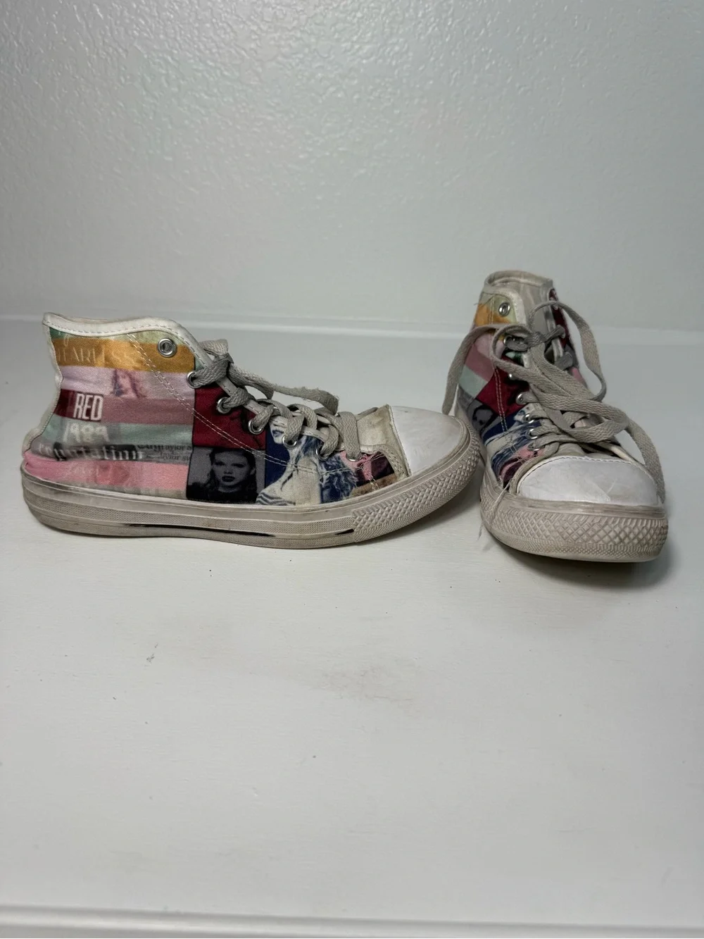 Taylor Swift Multicolor High-Top Sneakers